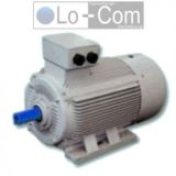 Drehstrommotor-IE2 mit 1,1 kW, Bauform B3 / B14 A