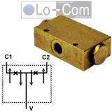 lstromteiler, doppeltwirkend, 08 - 16 l/min., 315 bar